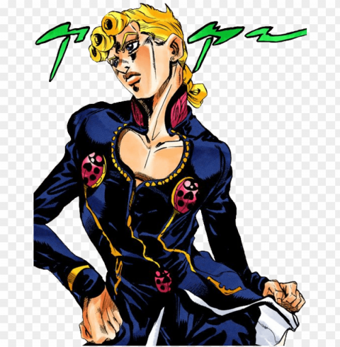 Vento Aureo Giorno Giovanna Color Ss - Jojos Bizarre Adventure PNG Transparent Photos Massive Collection