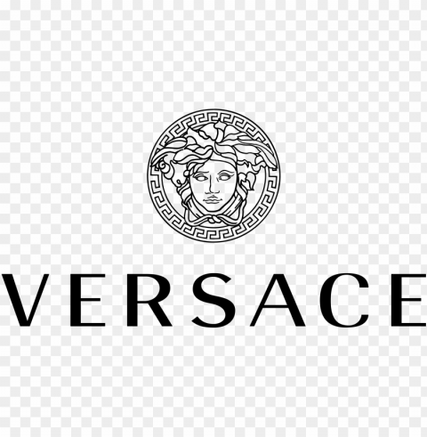 versace logo transparent - versace logo Clear Background PNG Isolated Design