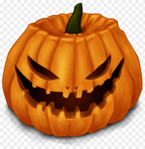 very spooky pumpkin halloween Free PNG download