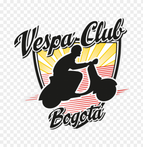 vespa club bogota vector logo free HighQuality PNG Isolated on Transparent Background