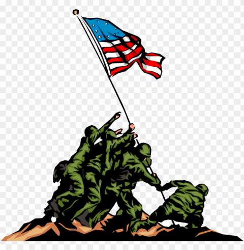 veterans day clipart - memorial day clipart Transparent PNG Isolated Artwork