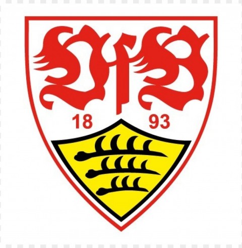 vfb stuttgart logo vector Isolated Icon on Transparent PNG