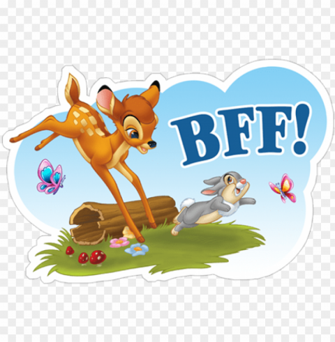 viber sticker bambi - bambi sticker Clean Background PNG Isolated Art