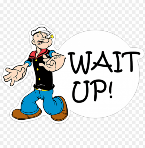 viber sticker popeye - sticker Isolated Icon in HighQuality Transparent PNG