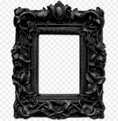 victorian gothic decor gothic bedroom gothic home - gothic frame Transparent PNG Isolated Object with Detail