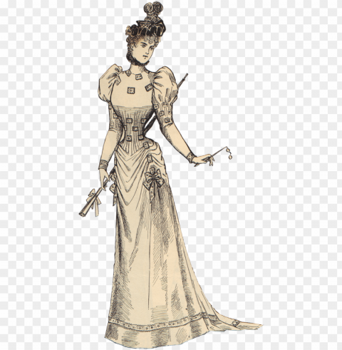 victorian vintage woman - victorian woman illustration PNG files with no backdrop wide compilation