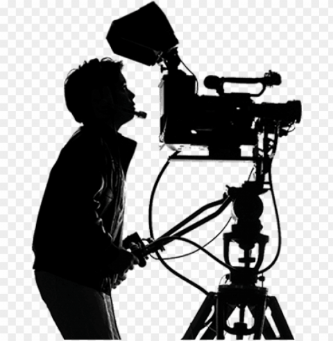 video camera silhouette - video camera tv PNG design