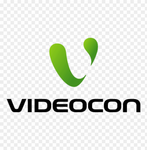 videocon industries vector logo Transparent PNG Artwork with Isolated Subject