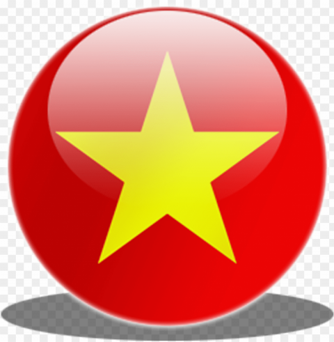 vietnam flag circle icon vietnam flag flags of the - vietnam flag ico Transparent Background Isolated PNG Design