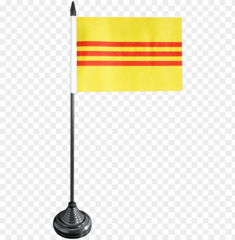 vietnam old table flag - fla Isolated Subject on Clear Background PNG