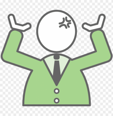 view all images-1 - angry person icon PNG Image with Transparent Isolated Graphic