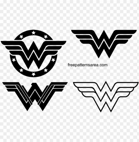 view larger wonder woman logo symbol silhouette - wonder woman svg free Isolated PNG Image with Transparent Background
