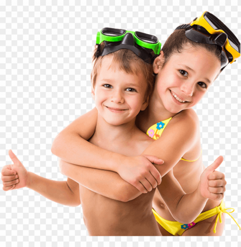 view our galleries - pool kid Transparent Background PNG Isolated Pattern