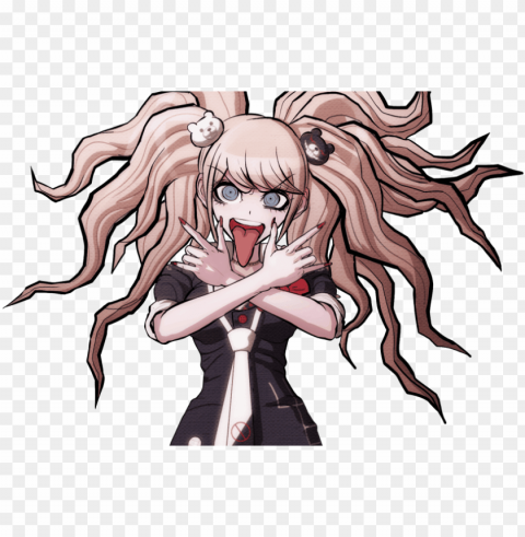 view samegoogleiqdbsaucenao 5 - junko enoshima sprites Isolated Item with Transparent Background PNG PNG transparent with Clear Background ID ba5288f7