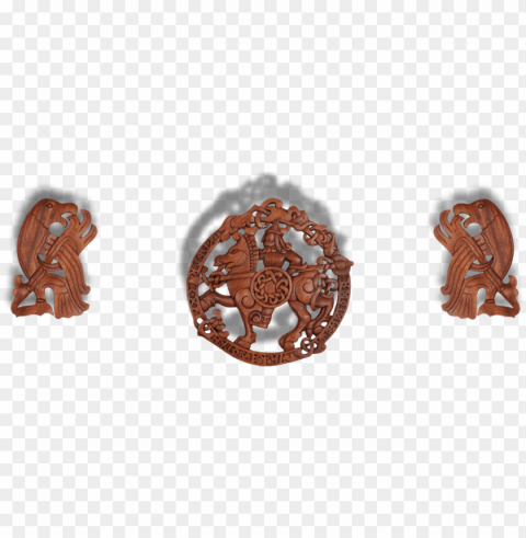 vikings thors hammer viking jewellery - gingerbread PNG Image with Isolated Graphic