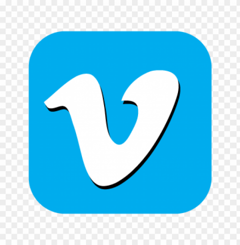 vimeo icon vector PNG Image with Clear Isolation