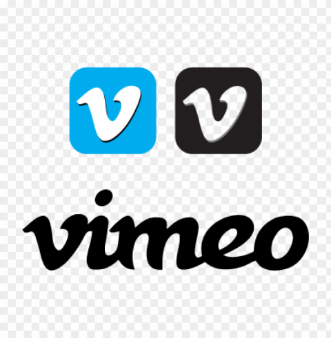 vimeo logo vector download free PNG Image with Clear Background Isolation