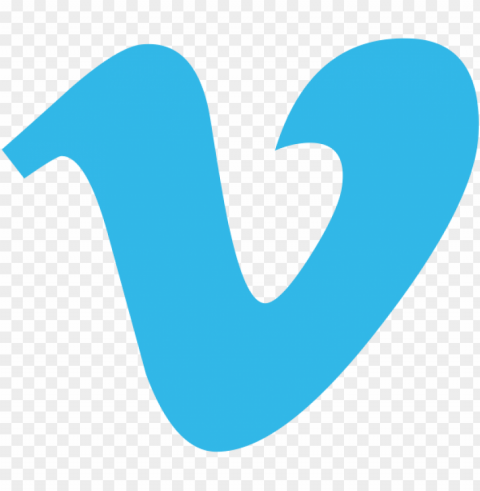 Vimeo V Logo PNG Graphic With Clear Isolation