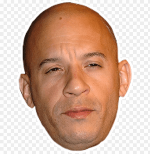 vin diesel face PNG icons with transparency