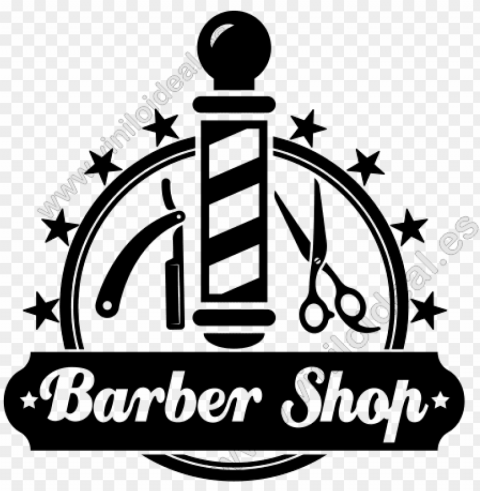 vinilo decorativo adhesivo barber shopvinilos para - logos para barber sho Transparent PNG artworks for creativity