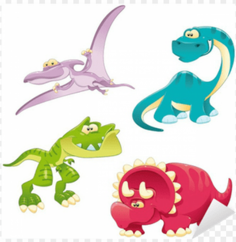 vinilo pixerstick los dinosaurios de la familia - dinosaur wall sticker - jurassic time Transparent PNG images with high resolution PNG transparent with Clear Background ID ca40059c