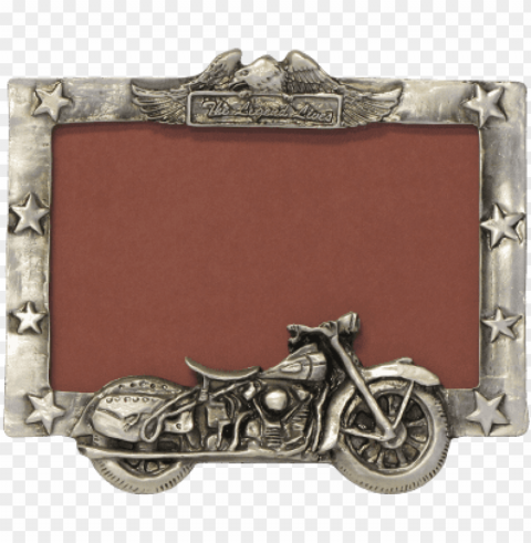 Vintage 64 Frame - Motorcycle Isolated Subject On HighResolution Transparent PNG