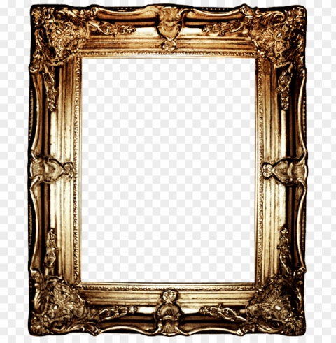 vintage gold frame png Alpha channel PNGs PNG transparent with Clear Background ID c017da5f