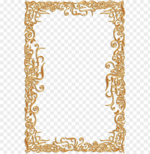 vintage gold wedding PNG Image Isolated with Clear Background