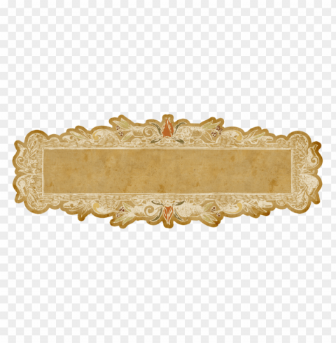 vintage gold wedding PNG Image with Transparent Isolated Design