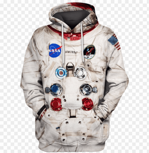 vintage hoodie - nasa ClearCut Background PNG Isolated Element