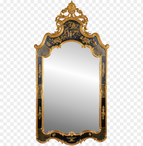 Vintage Mirror - Vintage Mirror Isolated Artwork On HighQuality Transparent PNG