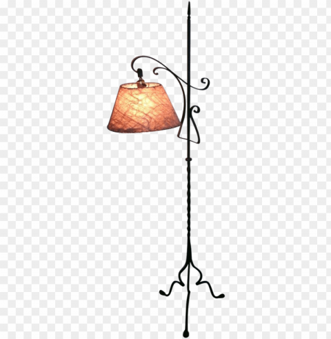 vintage wrought iron gothic arts crafts bridge floor - gothic floor lamp PNG transparent images for printing