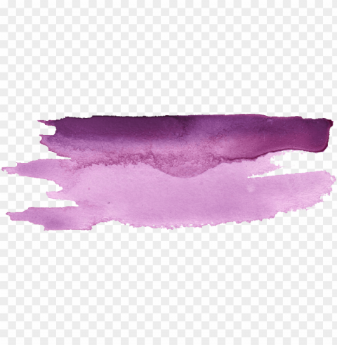 violet watercolor texture Isolated Graphic on Clear Background PNG