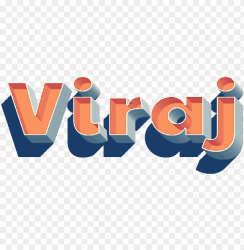 viraj 3d letter name - viraj name logo download PNG transparent stock images