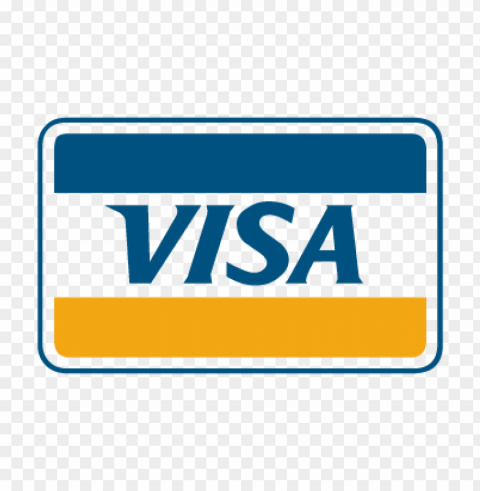 visa inc vector logo free download Isolated Artwork on Transparent Background