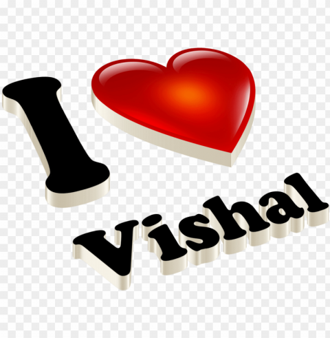 vishal heart name transpa names - ramzan name HighResolution PNG Isolated Artwork