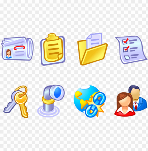 Vista Style Business And Data Icons - Icon Images Free Clear PNG Pictures Broad Bulk