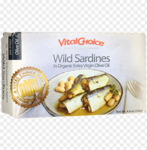 vital choice wild sardines in organic extra virgin - vital choice sardines in organic olive oil 4375 oz HD transparent PNG