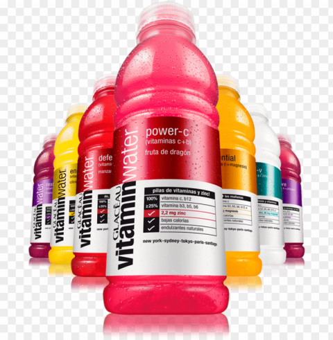 Vitaminwater Clean Background Isolated PNG Image