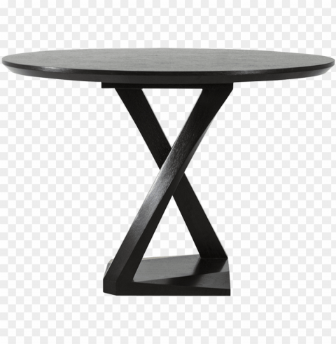 viyet - designer furniture - tables - hellman-chang - round table side view PNG for digital design
