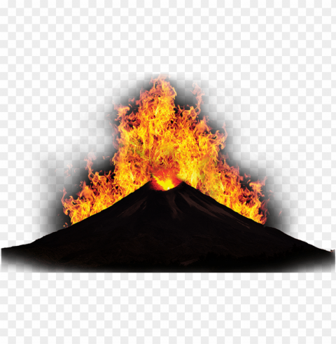 volcano High-quality transparent PNG images