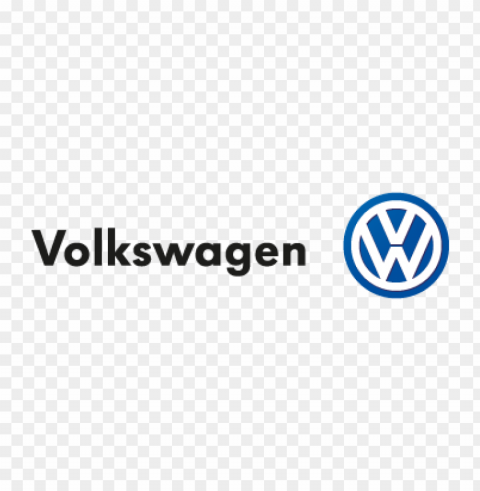 volkswagen small vector logo Isolated Artwork in HighResolution Transparent PNG