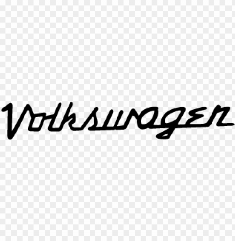 volkswagen vw logo decal 3 vw tattoo volkswagen logo - volkswagen script Isolated Element with Clear PNG Background