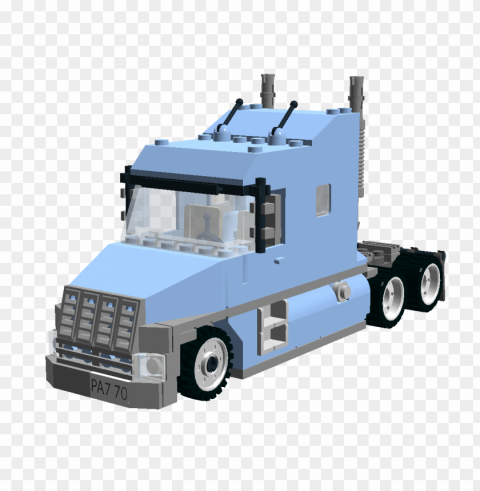volvo truck Isolated Object on Transparent Background in PNG