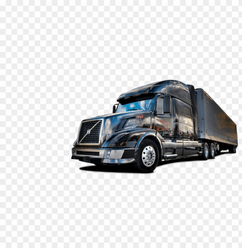 volvo truck Isolated Object on Transparent PNG