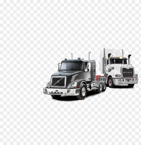 Volvo Truck Isolated PNG Image With Transparent Background