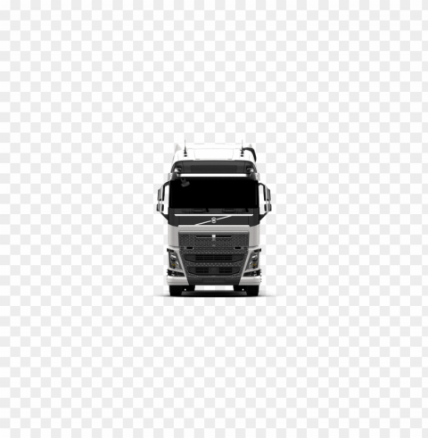 Volvo Truck Isolated Subject On Clear Background PNG