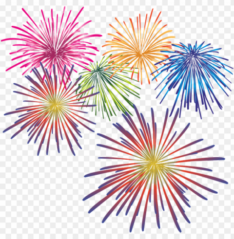 vuurwerk PNG Image Isolated with Transparent Clarity