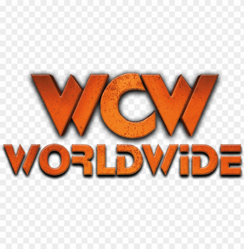 wa - wcw worldwide logo PNG with clear overlay