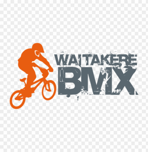 waitakere bmx vector logo free download Transparent PNG Isolated Object